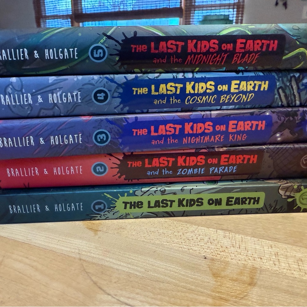 Last Kids on Earth hardcover book lot